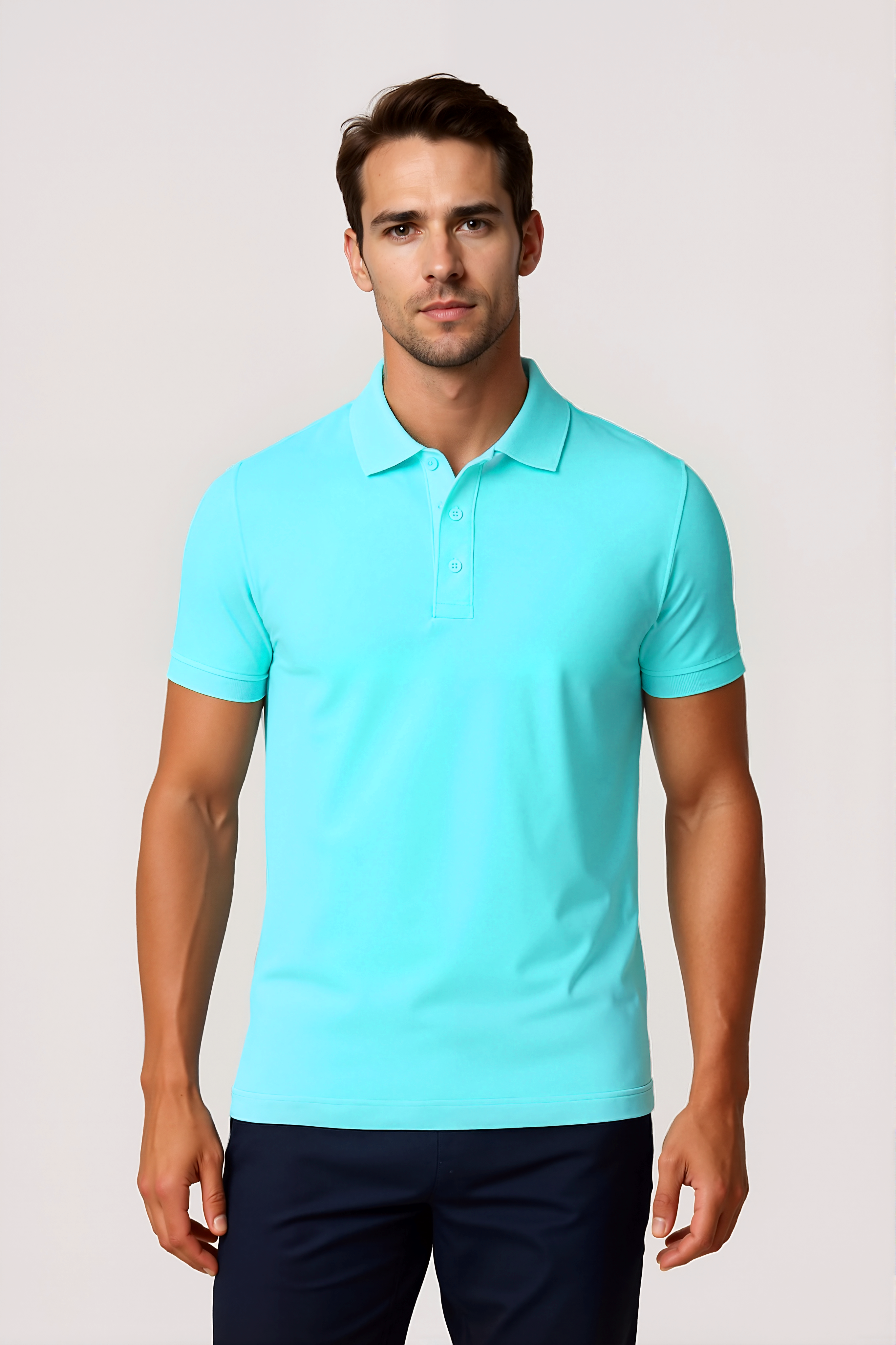 Pack de 9 Polos - Turquesa