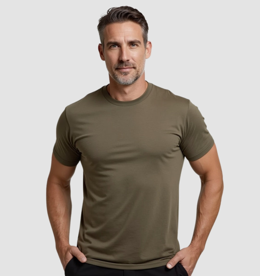 The Camiseta Tech - Caqui
