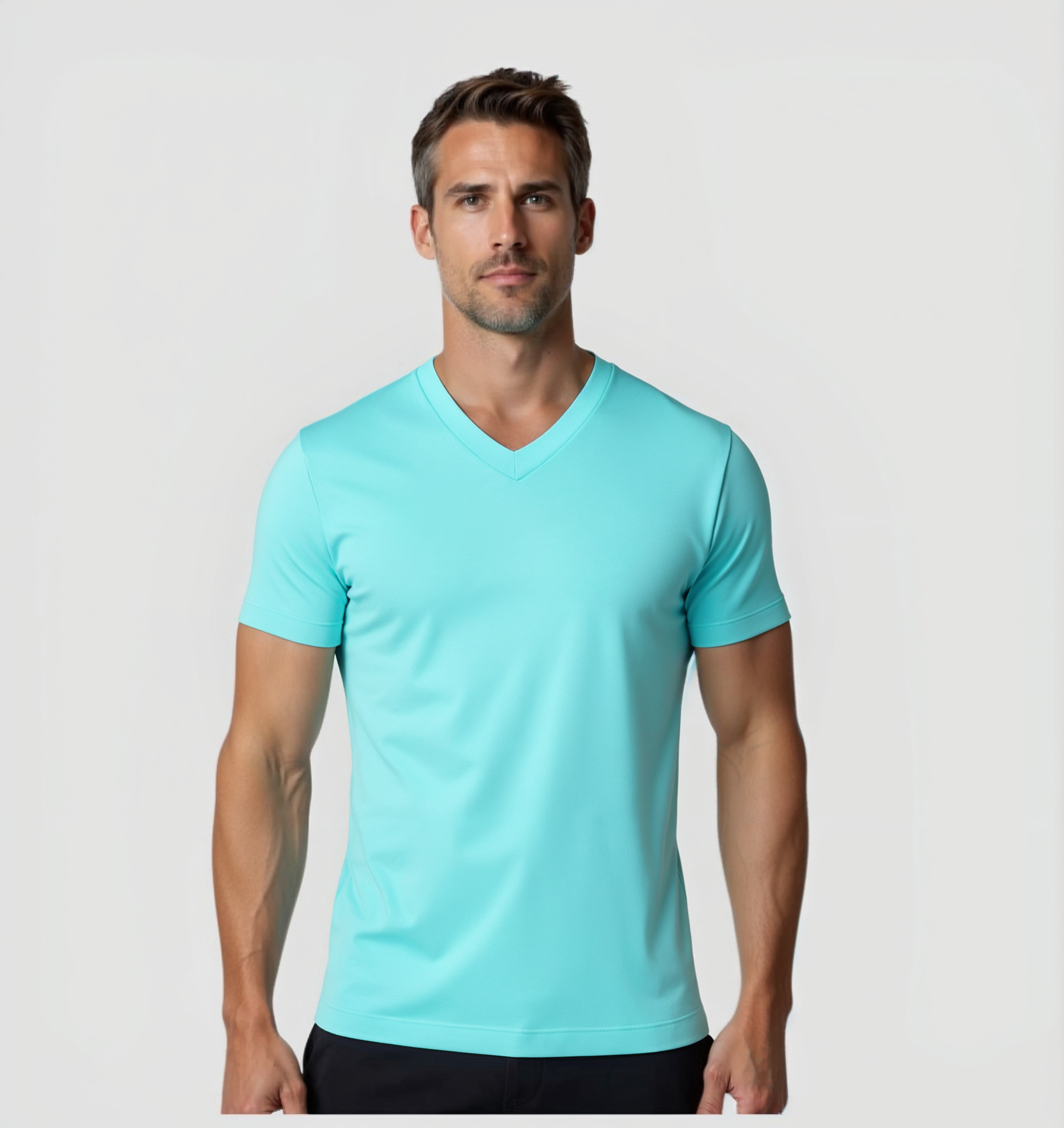 Cuello en V – Primera versión