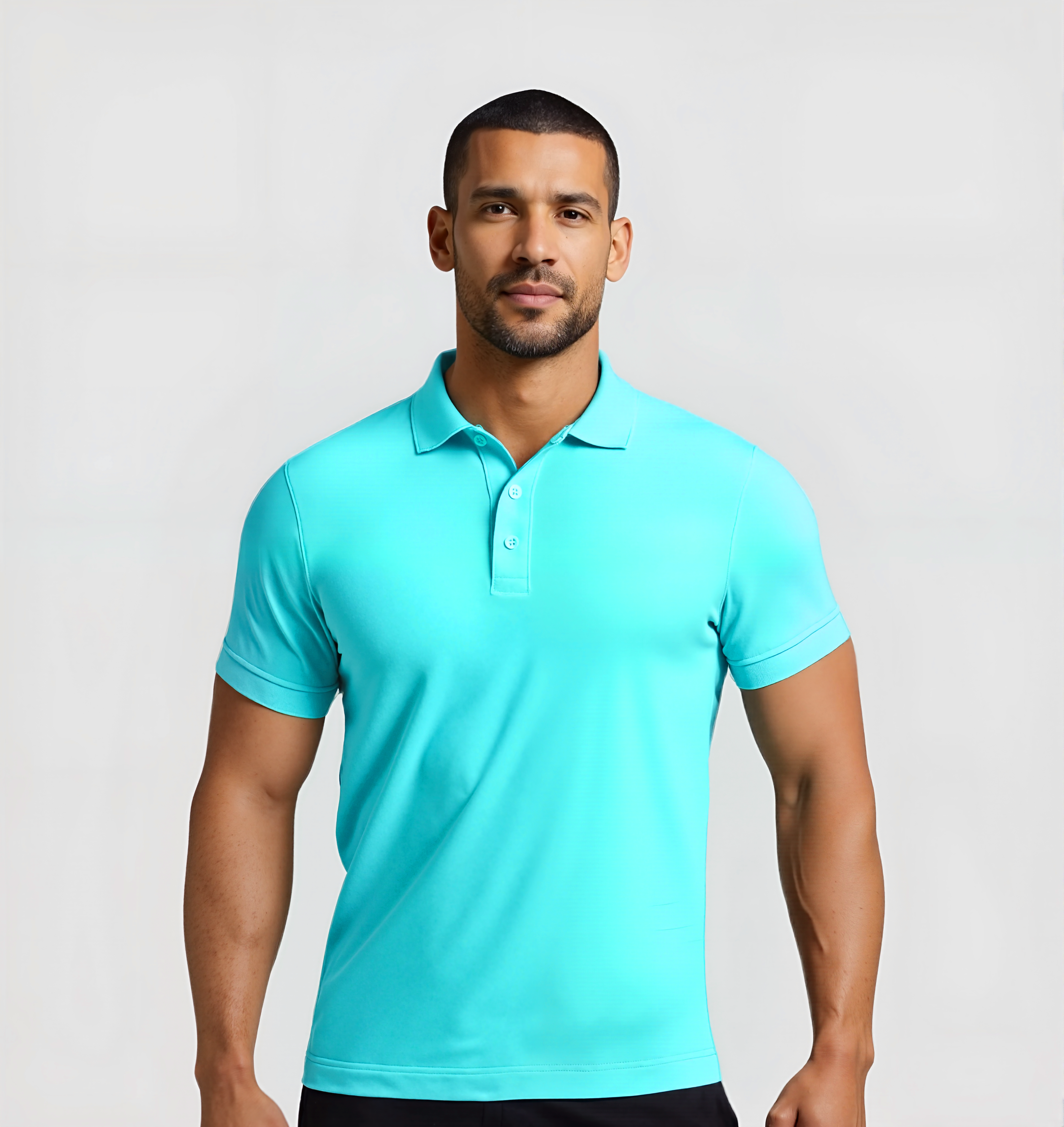 Pack de 6 Cuello en V- Turquesa