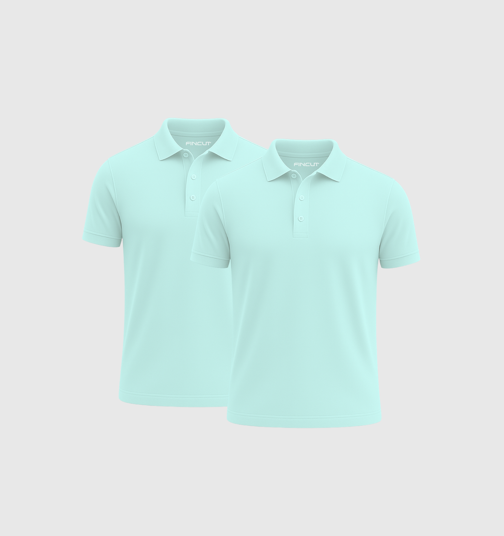 Pack de 2 Polo - Turquesa