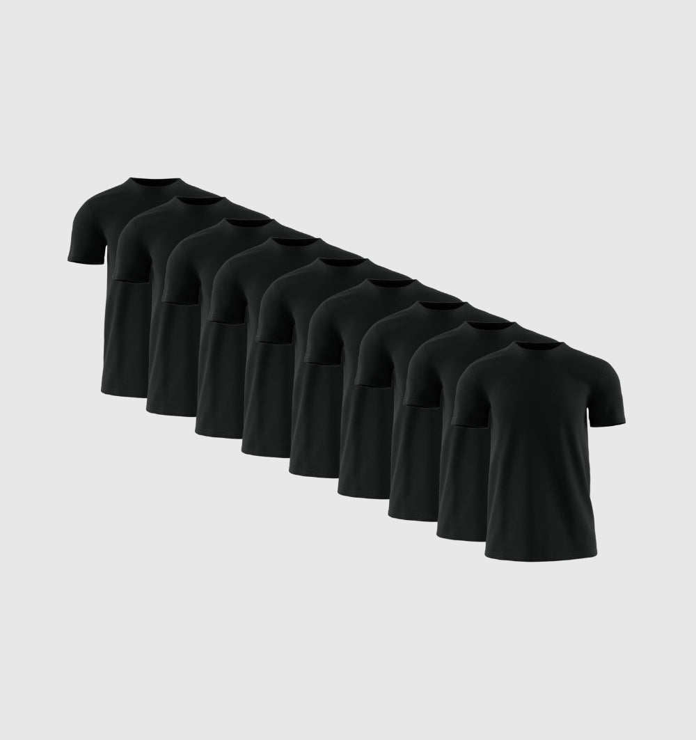 Pack de 9 - Negro