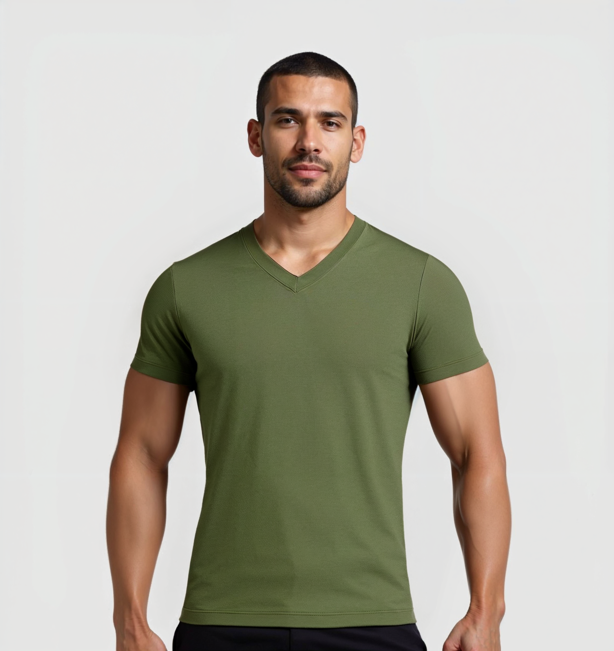 Cuello en V – Primera versión