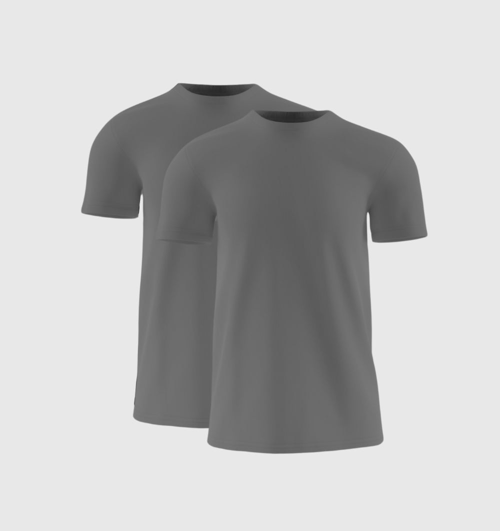 Pack de 2 - Gris - Fincut Men