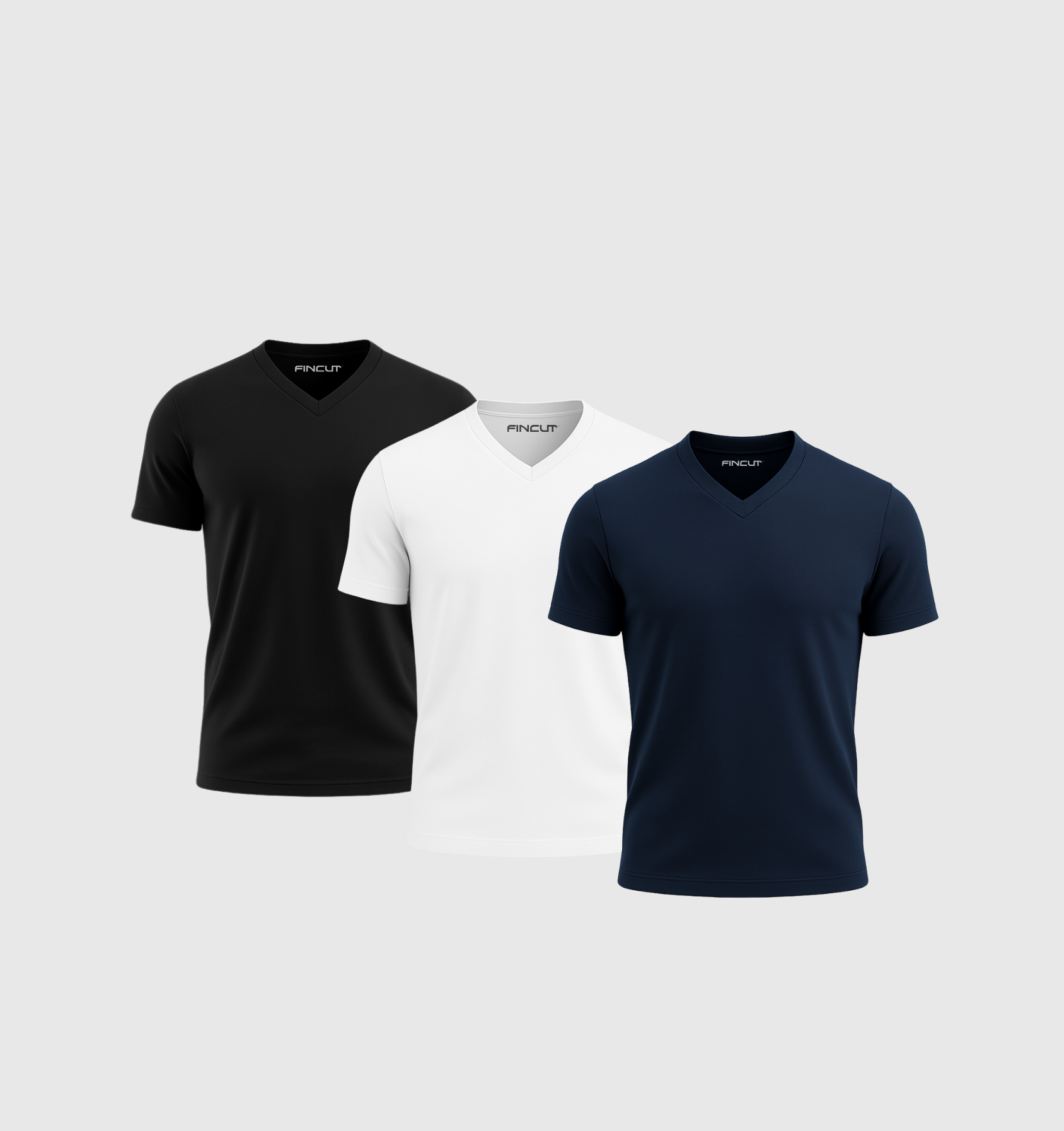 Pack de 3 Cuello en V - Esencial