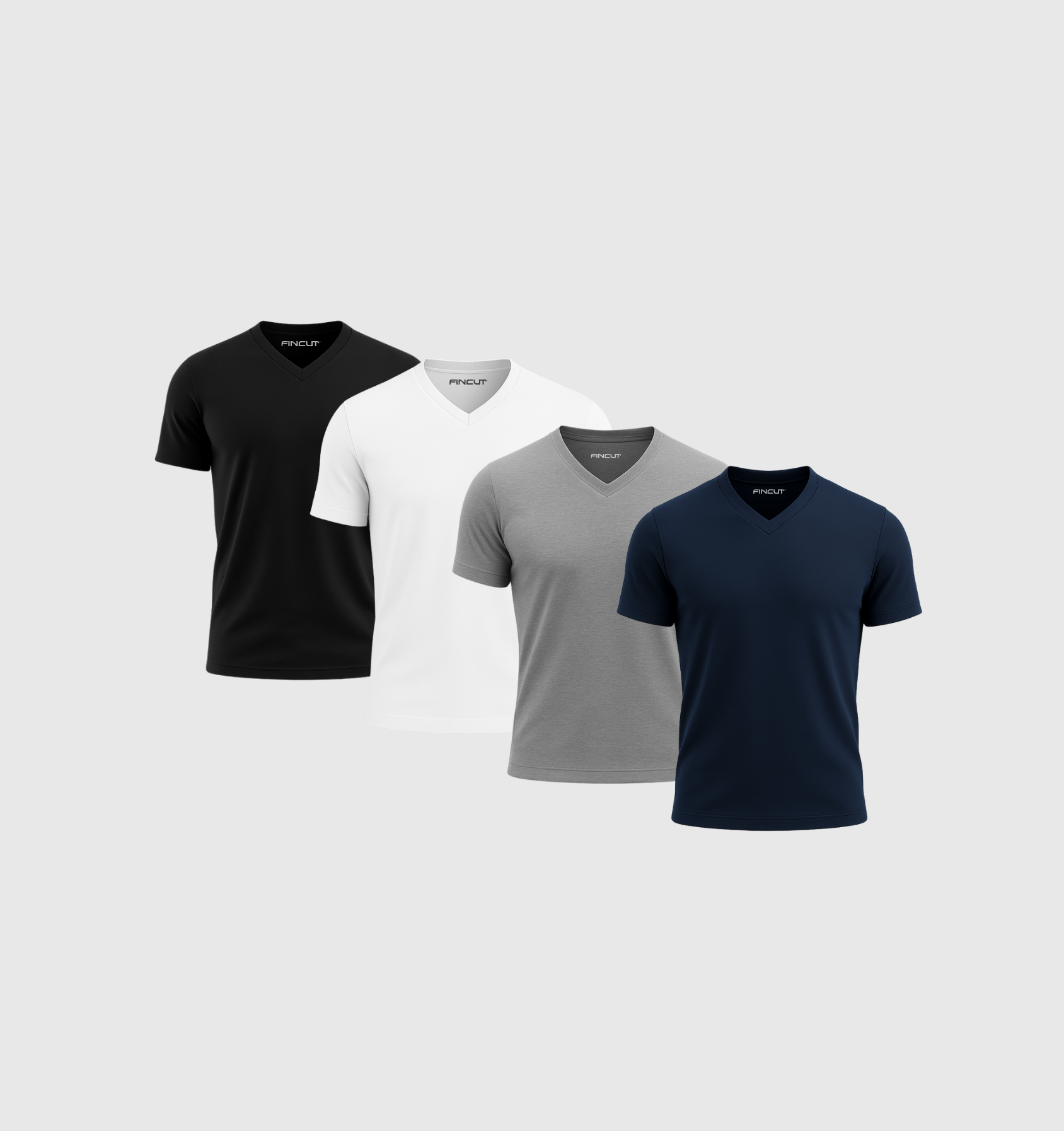 Pack de 4 Cuello en V - Invierno