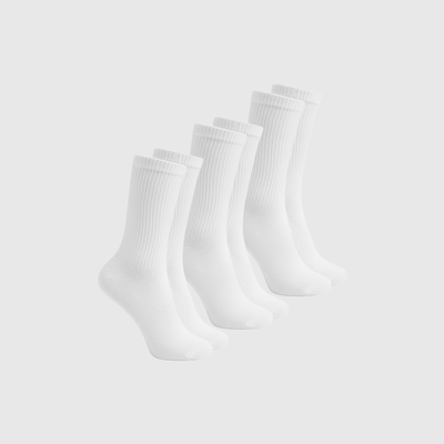 Pack de 3 calcetines - Blancos