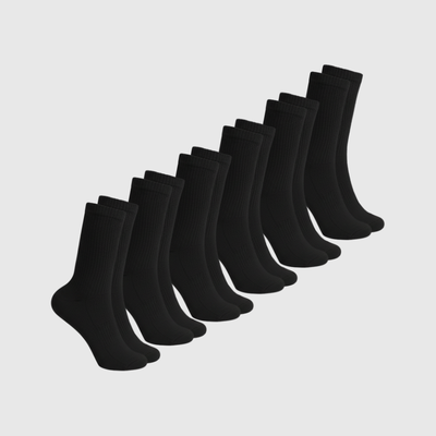 Pack de 6 calcetines - Negros