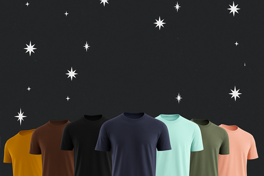 Colorful T-shirts Collection